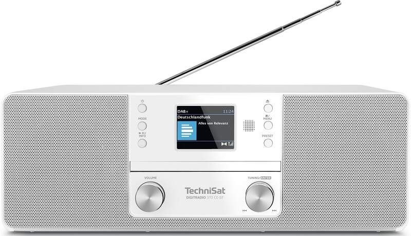 Rádioprijímač DAB+/CD Technisat DIGITRADIO 370 CD BT biely
