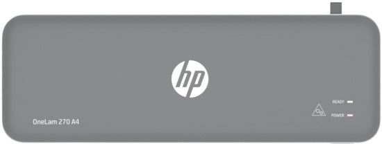 Laminátor HP OneLam 270 A4 pracuje rýchlosťou 270 mm za minútu