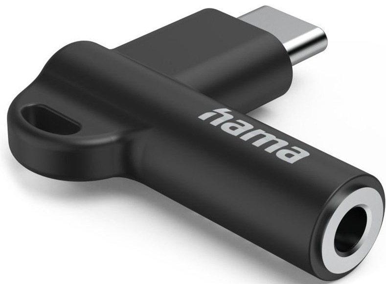 DAC prevodník Hama 201701 prevádza digitálny signál z USB-C výstupu