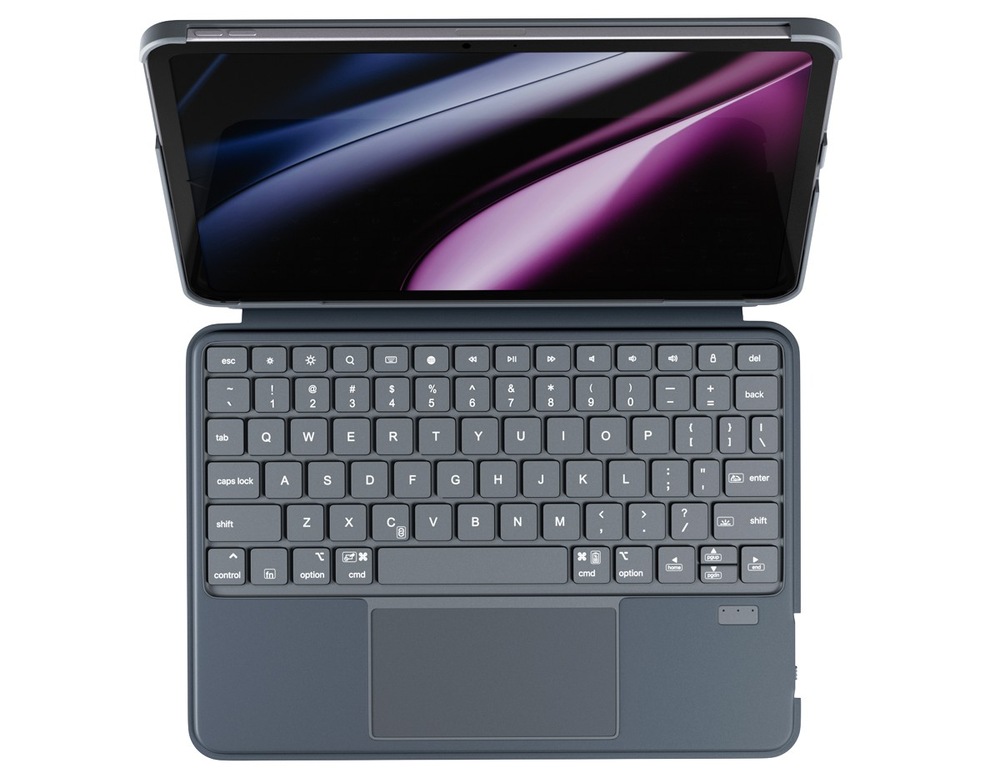 Pohľad zhora na klávesnicu puzdra Epico UltraBoard 