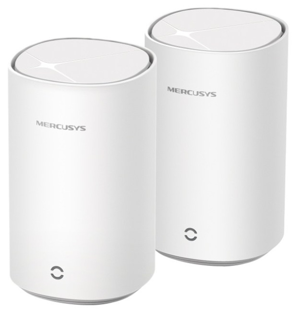 Mesh Wi-Fi 7 router Mercusys Halo E27BE BE3600 (2-pack) v bielom prevedení
