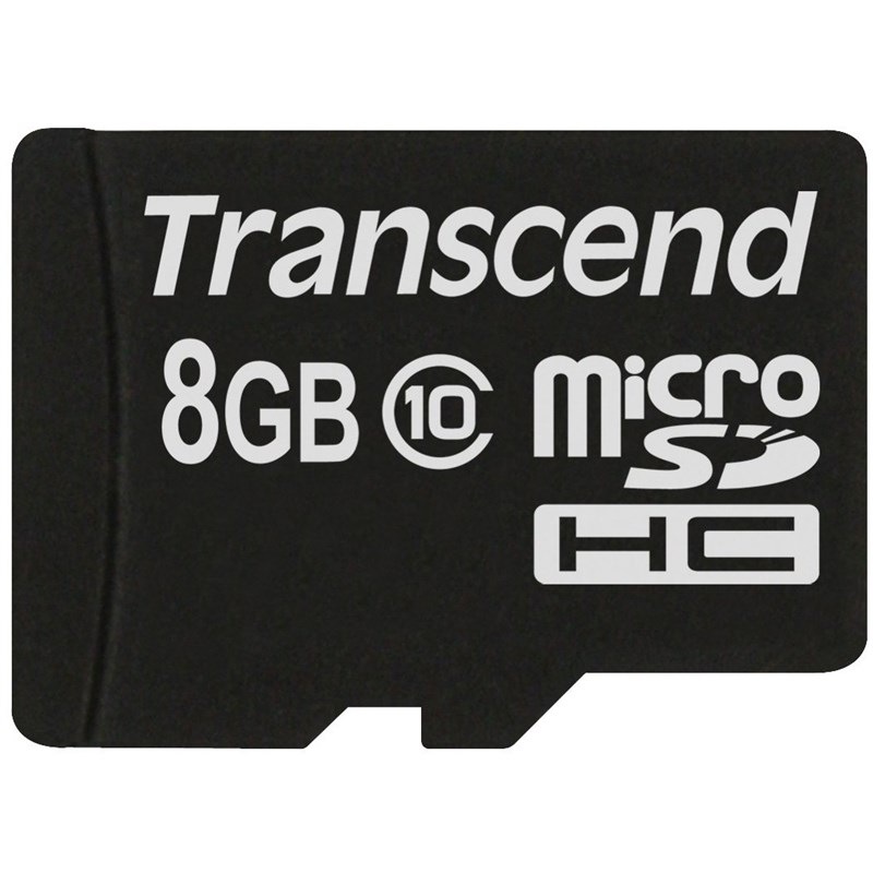 Pamäťová karta Transcend MicroSDHC 8GB Class10