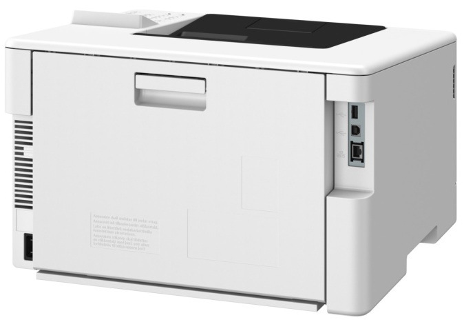 Tlačiareň laserová Canon i-SENSYS LBP647Cdw biela Tlačiareň laserová Canon i-SENSYS LBP647Cdw A4 zo zadnej starne