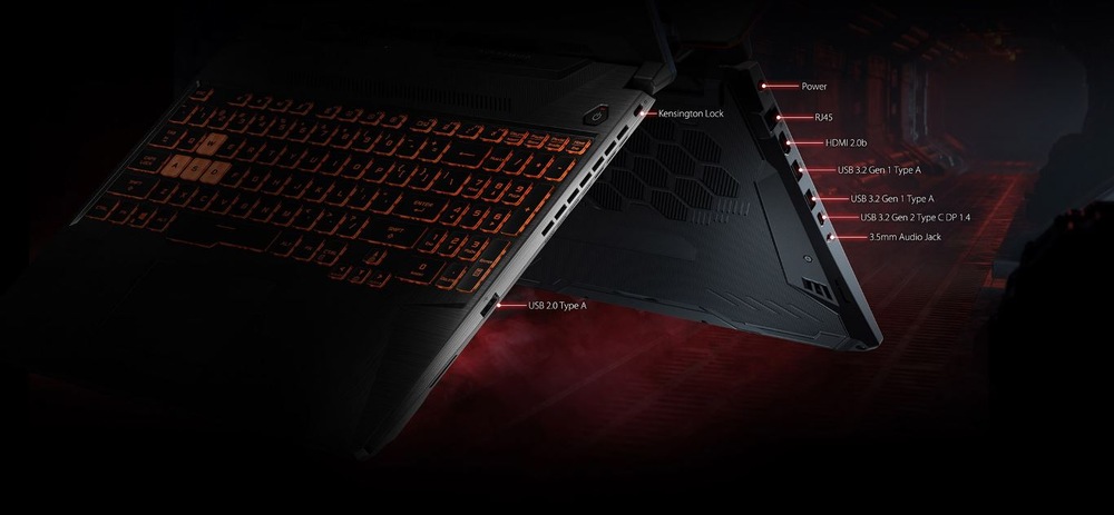 Notebook Asus TUF Gaming A15 čierny Asus TUF Gaming A15