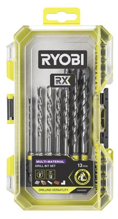Súprava vrtákov Ryobi z kvalitného karbidu, max. priemer 10 mm