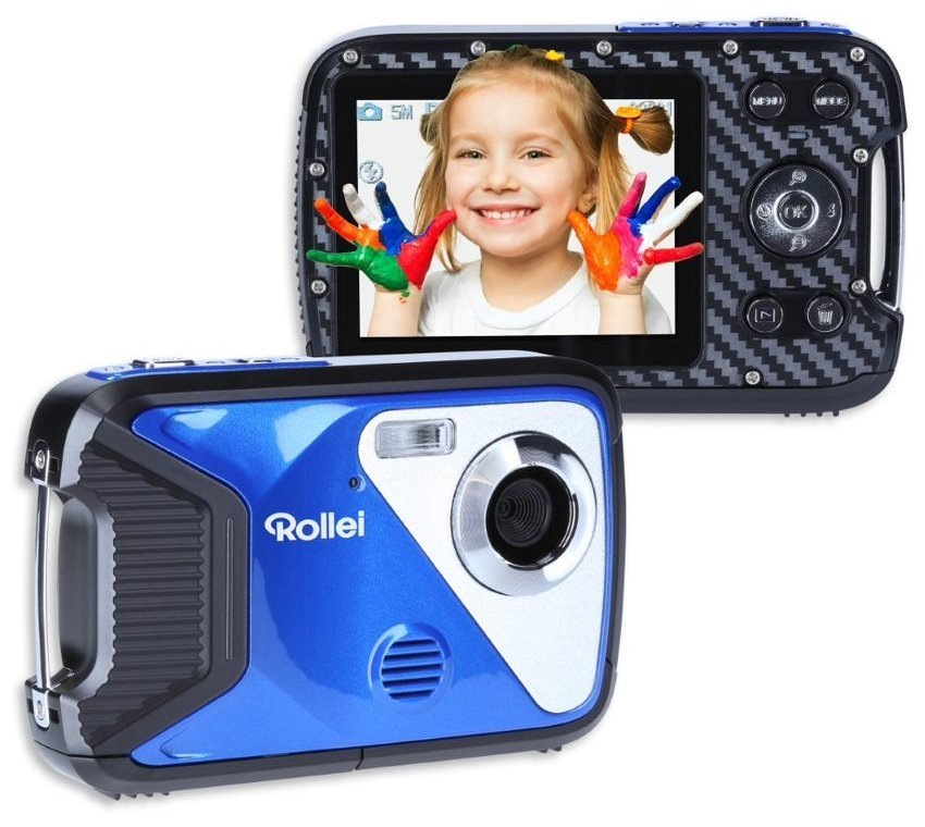 Digitálny fotoaparát Rollei Sportsline 60 Plus čierny/modrý