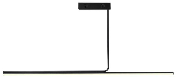 Závesné svietidlo IMMAX NEO LITE ASTA SMART 125cm 28W podporou BEACON, Wi-Fi, TUYA - čierne