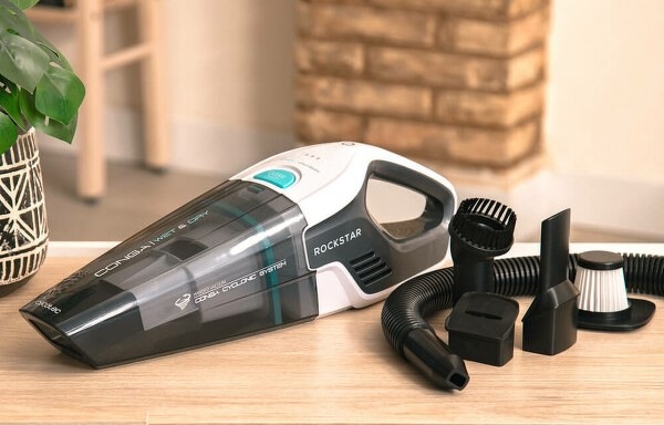 Vysávač akumulátorový Cecotec Conga Rockstar Hand 8,4 V čierny/sivý