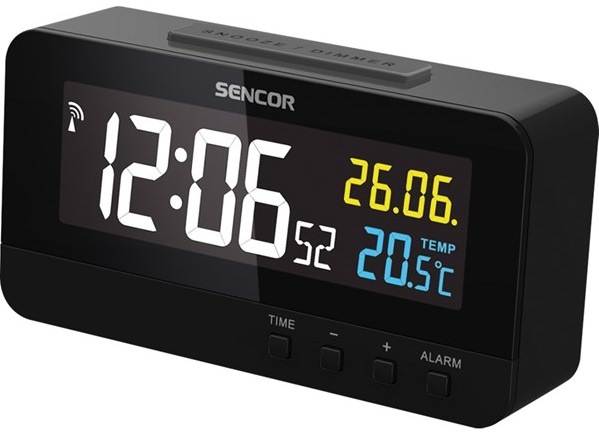 Budík Sencor SDC 4800 B čierny