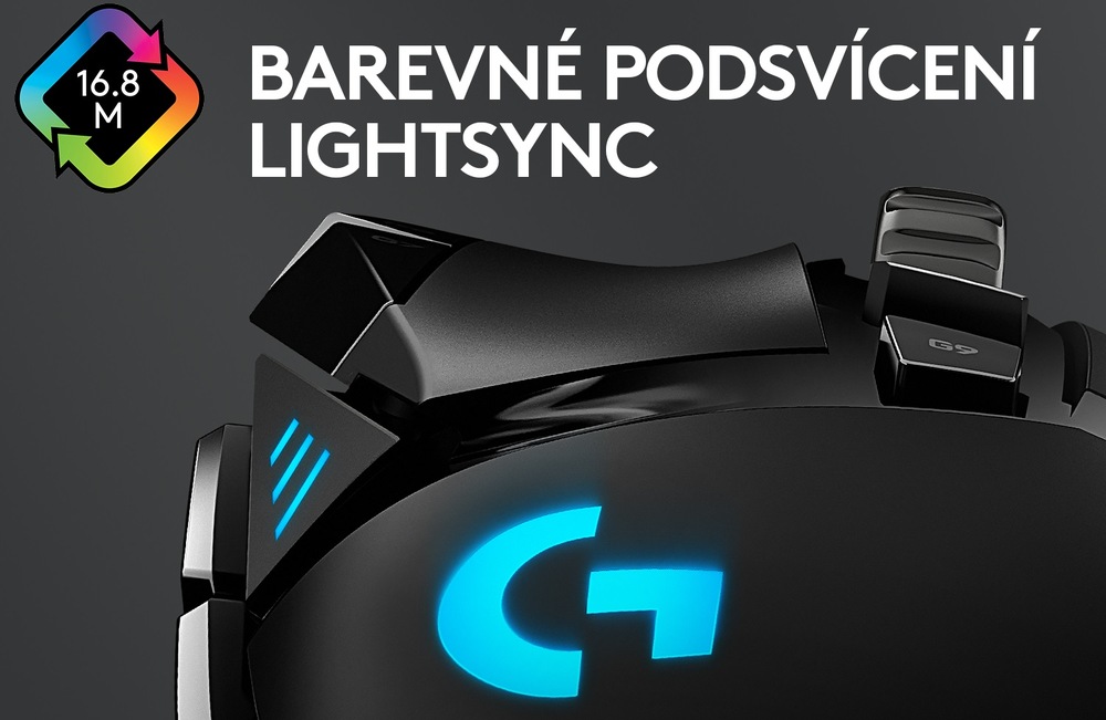 Myš Logitech G502 Hero High Performance čierna