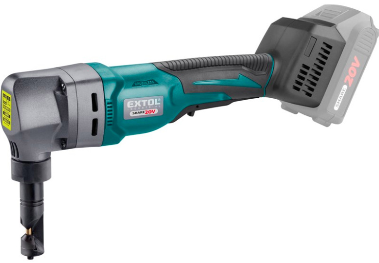 Nožnice na plech Extol Premium SHARE20V 8791831 (bez batérie)