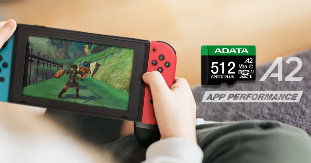 Pamäťová karta ADATA Speed Plus MicroSDXC 128GB, U3 (180R/160W) + SD adaptér čierna ADATA Speed Plus MicroSDXC sa pýši štandardom A2
