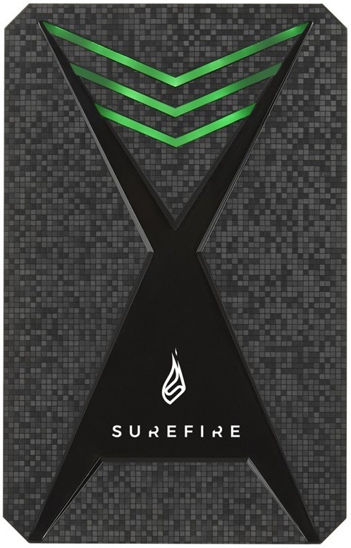 SSD externý SureFire Gaming Bunker SSD USB 3.2 Gen 1 1TB čierny
