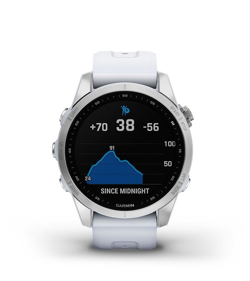 Inteligentné hodinky Garmin fenix 7X Pro Sapphire Solar - Titan Carbon Grey / Black Silicone Band