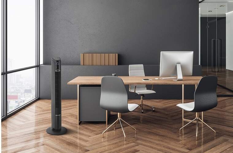 Ventilátor stĺpový Sencor SFT 4207BK Wi-Fi Smartbreeze čierny