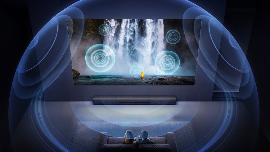 Televízor Hisense 55E8Q Televízia Hisense 55E8Q, Dolby Vision a Dolby Atmos