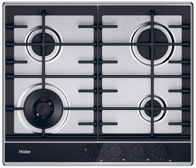 Plynová varná platňa Haier ID Series 4 HAHG6BF4TX čierna/nerez