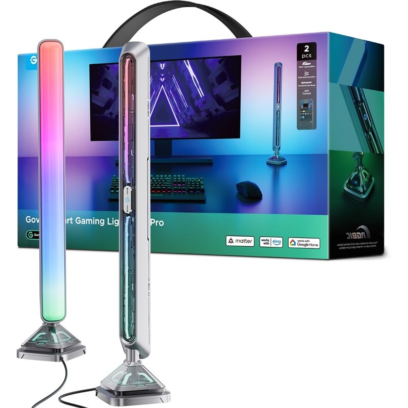 Govee Smart RGBIC Gaming Pre svetelné panely Matter