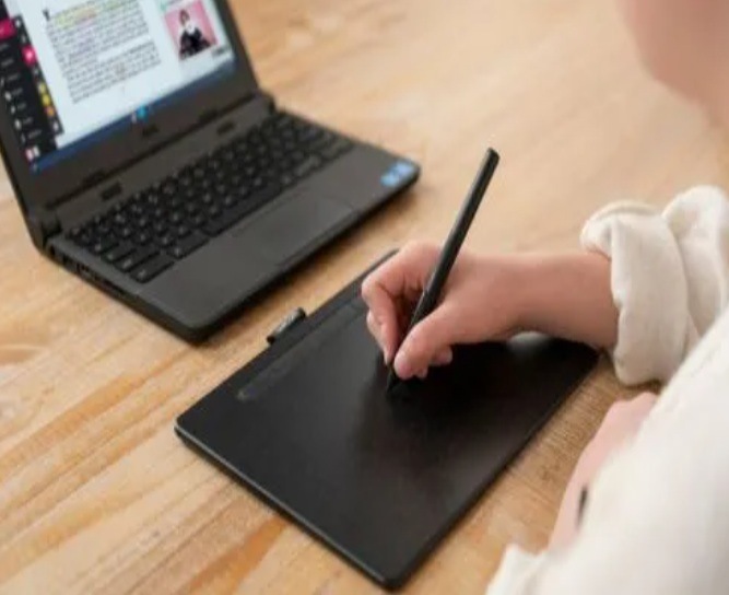 Grafický tablet Wacom One By Medium čierny/červený