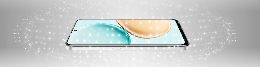 Mobilný telefón HONOR X7d 6 GB / 128 GB strieborný