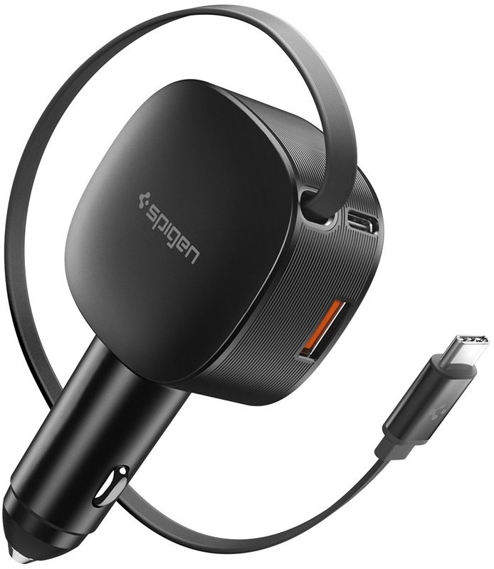 Adaptér do auta Spigen Essential s celkovým výkonom 60 W