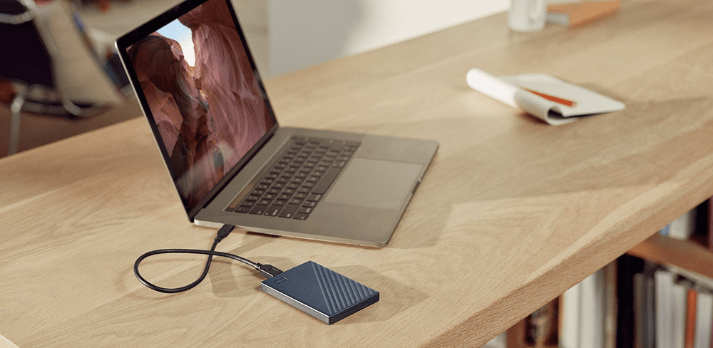 Externý pevný disk Western Digital 4TB pre Mac modrý