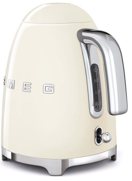 Rýchlovarná kanvica Smeg 50's Retro Style KLF03CREU krémová Rýchlovarná kanvica Smeg 50's Retro Style KLF03CREU krémová