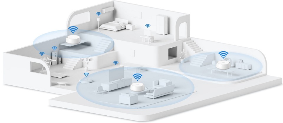 Kompletný Wi-Fi systém TP-Link Deco BE25 (2 ks) biely Kompletný Wi-Fi systém TP-Link Deco BE25 (2 ks) biely