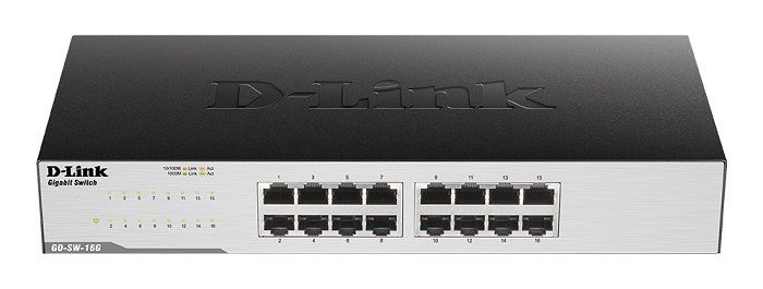 Switch D-Link GO-SW-16G Podporované štandardy - D-Link GO-SW-16G