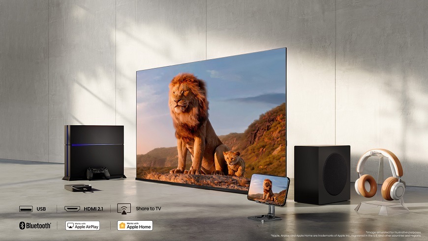 Smart Tv Hisense 58A6Q, zdieľanie obrazovky do tv