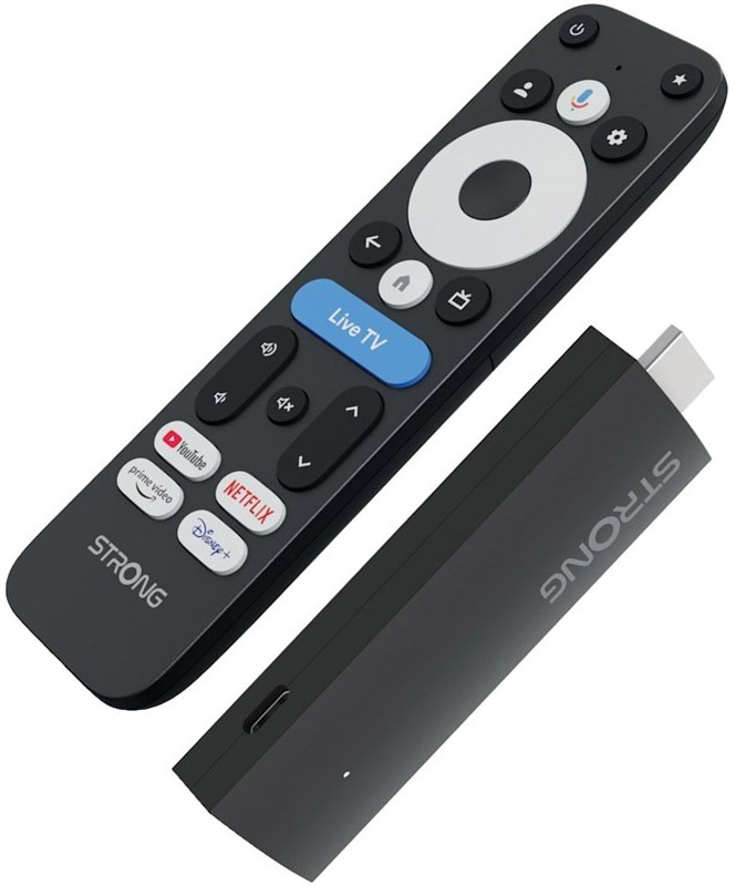 Multimediálne centrum Strong LEAP-UNA+, čierne
