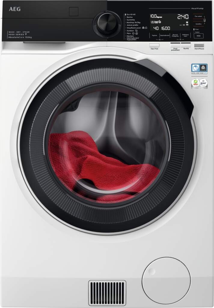 Práčka so sušičkou AEG AbsoluteCare® Pro 9000X LWR98165BXC biela