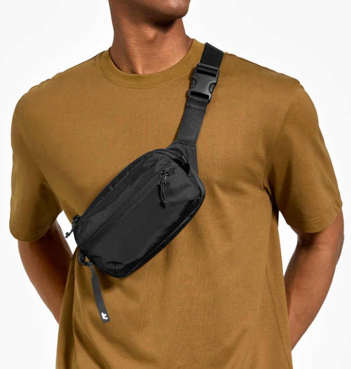 Taška cez rameno tomtoc Aviator - T33 Chest Bag S čierna Taška cez rameno tomtoc Aviator - T33 Chest Bag S - čierna