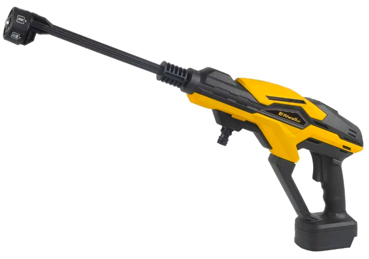 Akumulátorový tlakový čistič Riwall RAPW 3520i SET so šesťpolohovou tryskou