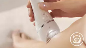 Epilátor Philips Series 8000 BRE710/00 biely