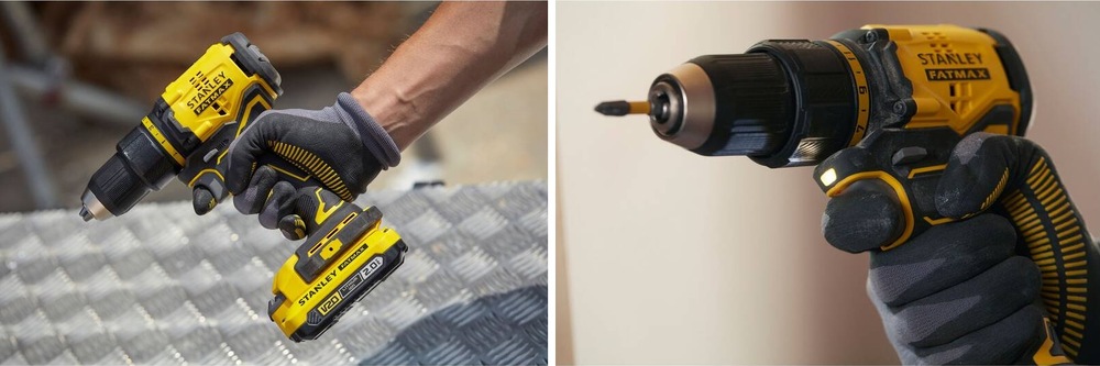 Vŕtací skrutkovač Stanley FatMax SFMCD710D2K-QW (s batériou) Stanley FatMax SFMCD710D2K-QW
