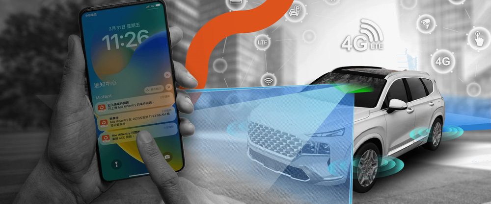 Autokamera Mio MiVue MiSentry 12T 4G LTE čierna