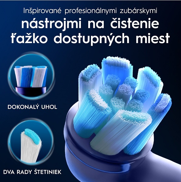 Náhradné hlavice Oral-B iO Ultimate Clean White (4 ks) biela
