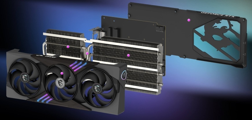 Grafická karta MSI GeForce RTX 5070 12G GAMING TRIO OC Grafická karta MSI GeForce RTX 5070 12G GAMING TRIO OC