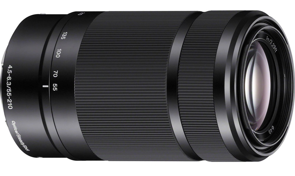 Objektív Sony E 55–210 mm f/4.5 – 6.3 OSS čierny