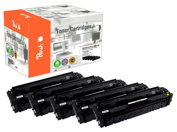 Toner Peach HP 201X, Multi-Pack-Plus, 2x2800/3x2300 strán - CMY 2xBK viacfarebná