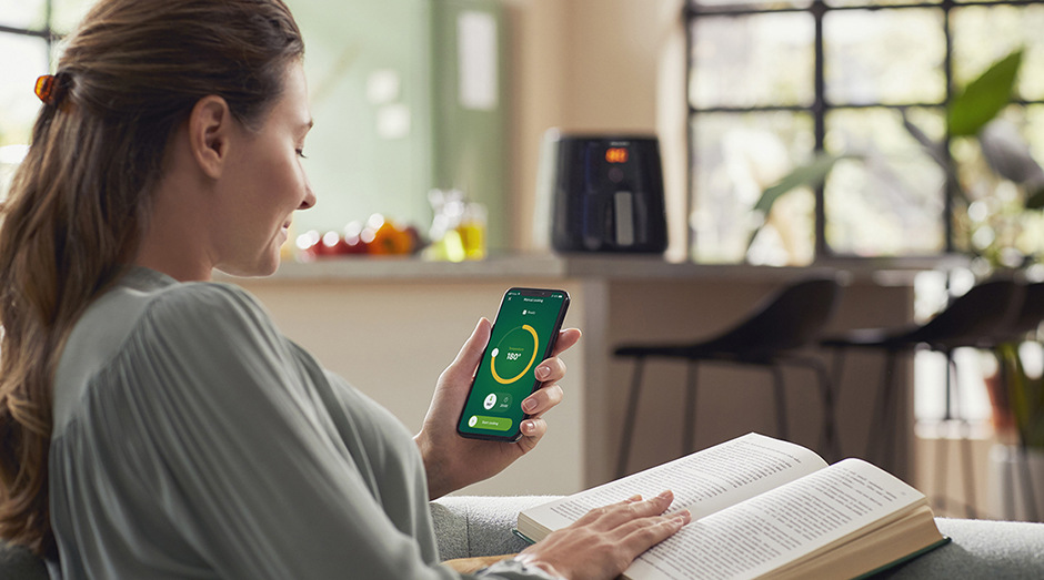 Fritéza teplovzdušná Philips Airfryer XL Connected HD9280/90