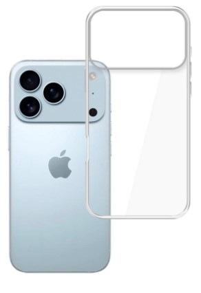 Kryt na mobil 3mk Clear Case na Apple iPhone 17 Pro Max priehľadný Kryt na mobil 3mk Clear Case na Apple iPhone 17 Pro Max priehľadný