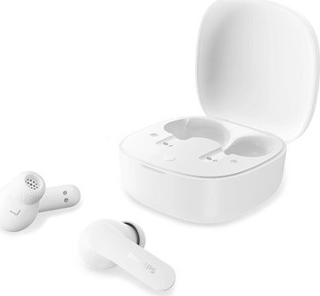 TWS slúchadlá Philips TAT2100WT/00, biela farba