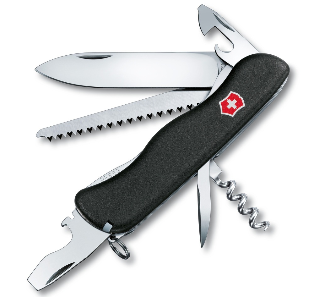 Nôž vreckový Victorinox Forester 0.8363.3 111mm Nôž vreckový Victorinox Forester má nízku hmotnosť 130 gramov