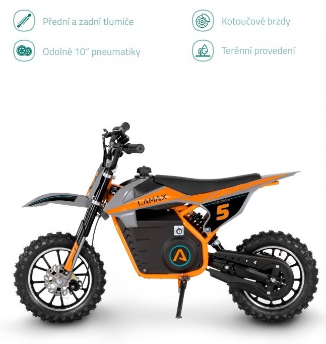 Elektrická motorka LAMAX eJumper DB50 Elektrická motorka LAMAX eJumper DB50