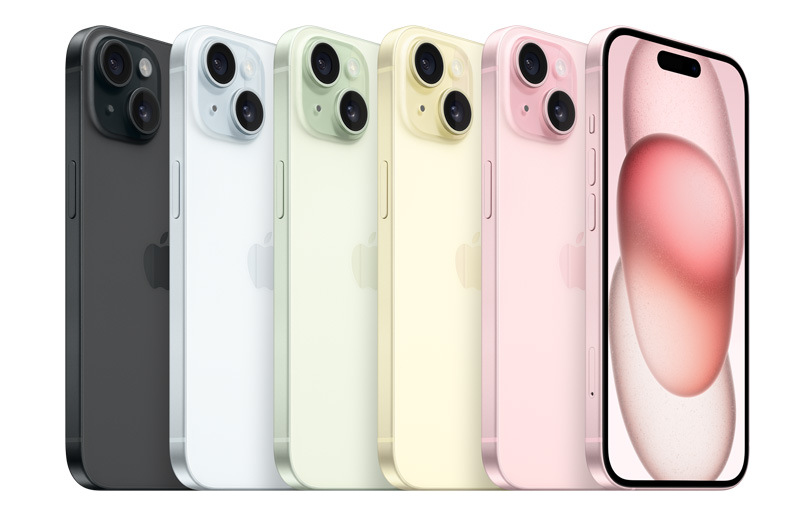 Mobilný telefón Apple iPhone 15 512 GB zelený