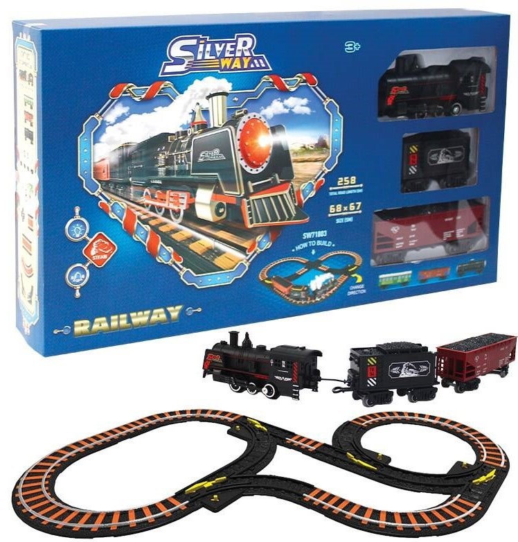 Vláčikodráha SPARKYS Elektrický vlak 258 cm set