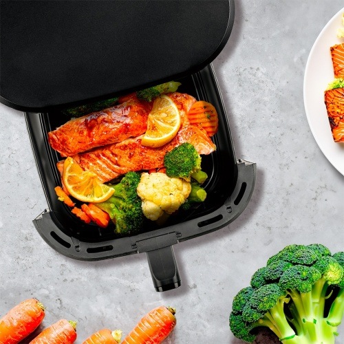 Fritéza teplovzdušná Tesla AirCook Q60 XXL Pro nerez Fritéza teplovzdušná Tesla AirCook Q60 XXL Pro nerez