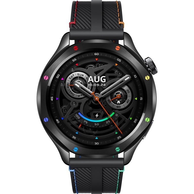 Inteligentné hodinky Xiaomi Watch S4 - Rainbow čierne